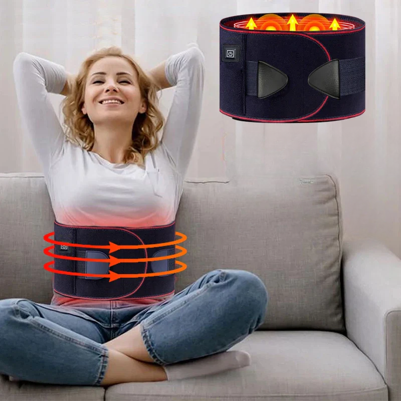 ComfortEase Heating Belt - Ergonomic Support for Lower Back Pain
