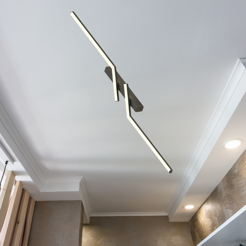 SmartLume - Modern LED Ceiling Light with Remote Control