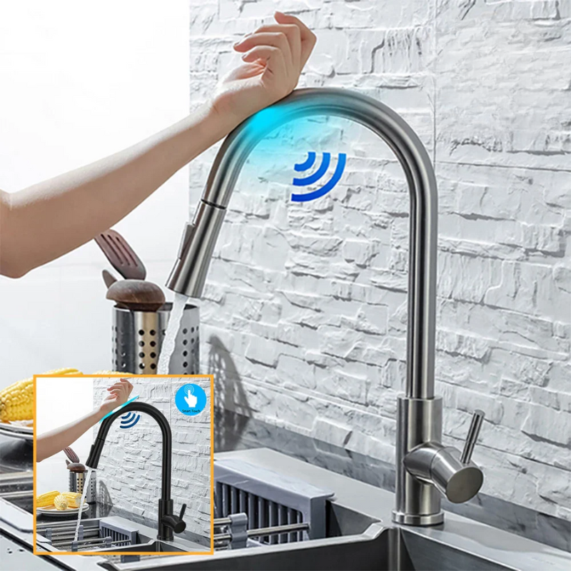 TouchNickel - Sensor Modern Kitchen Mixer Tap