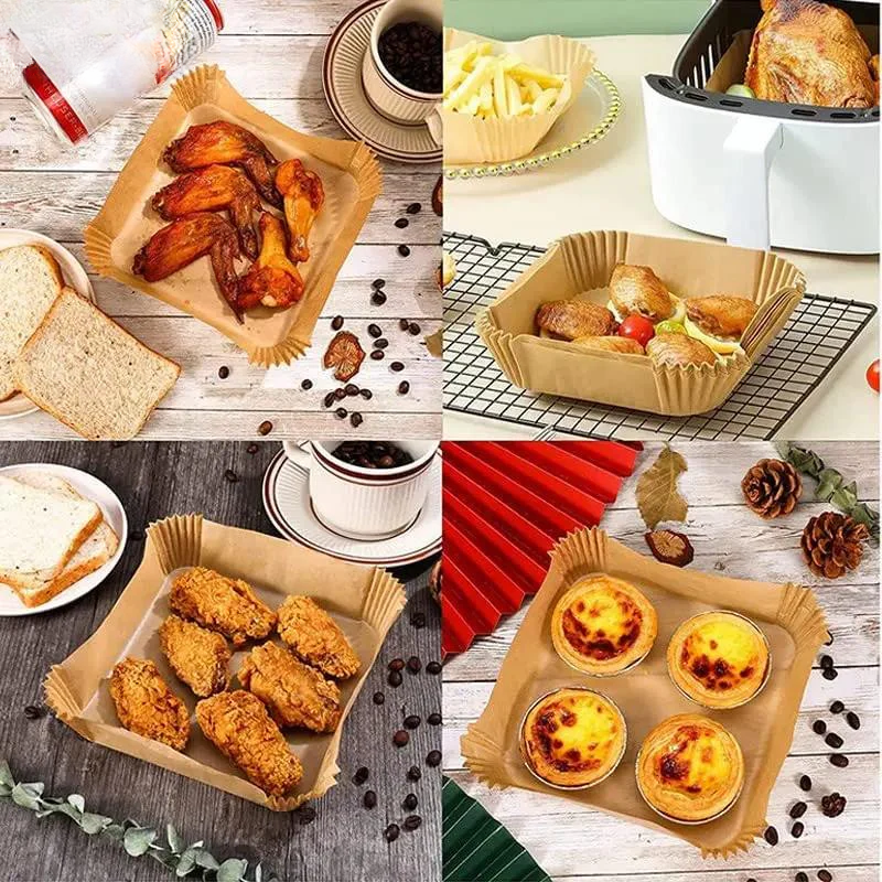 AirFryClean Paper - Non-Stick Air Fryer Cooking Paper