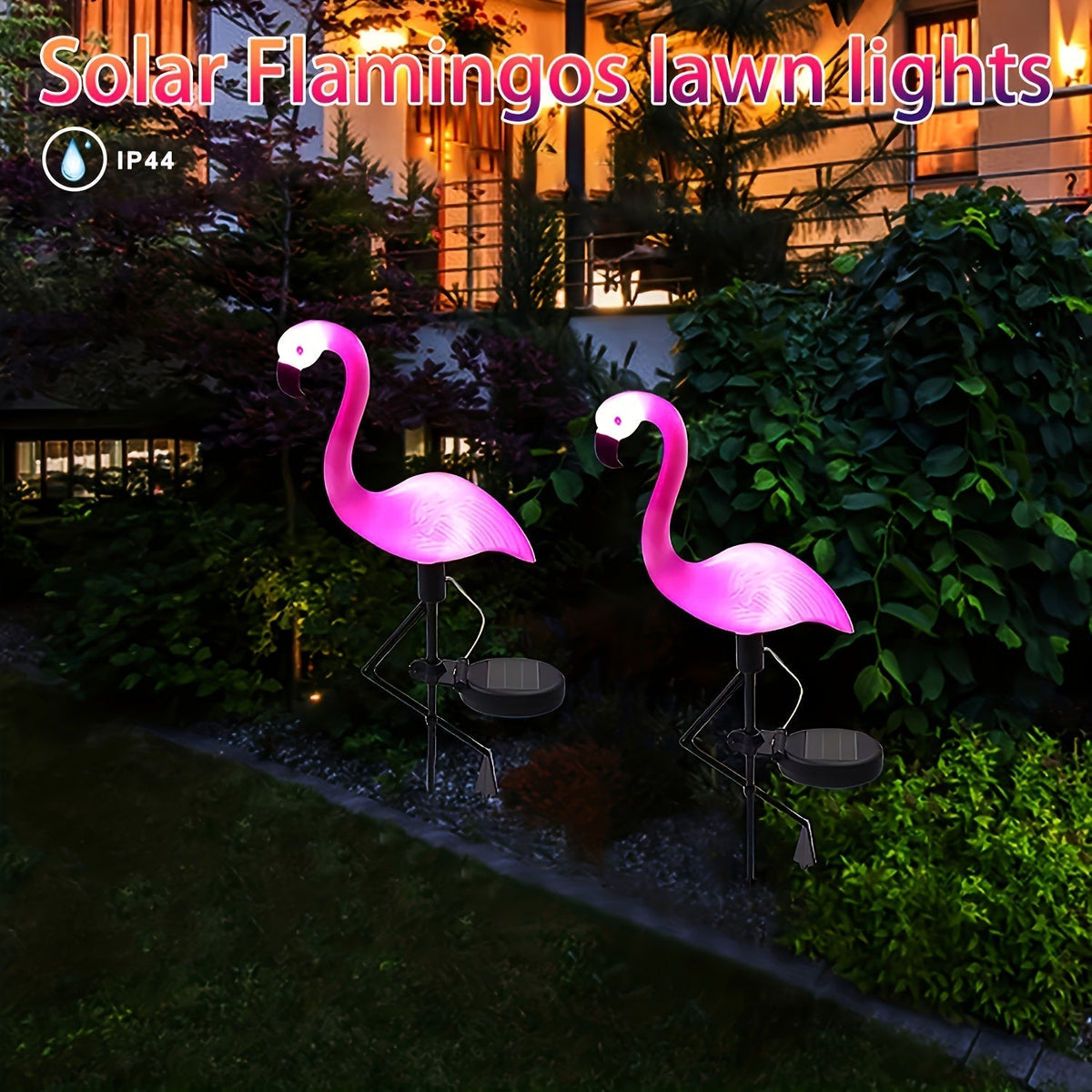 SolarFlamingo Light - Elegant Solar Pink Flamingo Garden Light