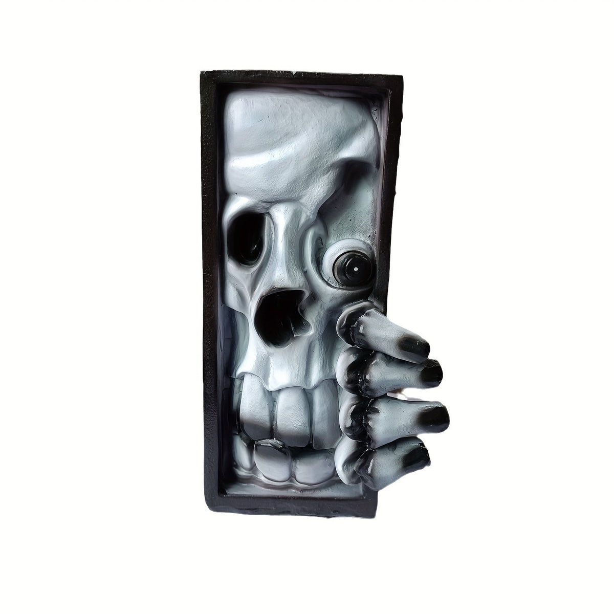 MonsterBookend - Unique Monster Bookend in Black and Gray Resin