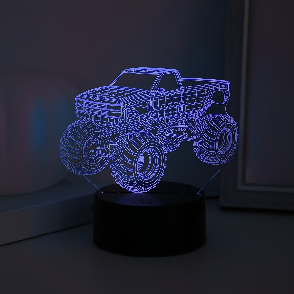 TruckGlow - 3D Monster Truck LED Lamp
