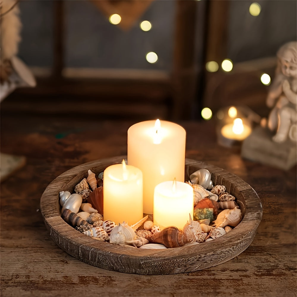 RusticBowl - Decorative Wooden Bowl for Cozy Moments