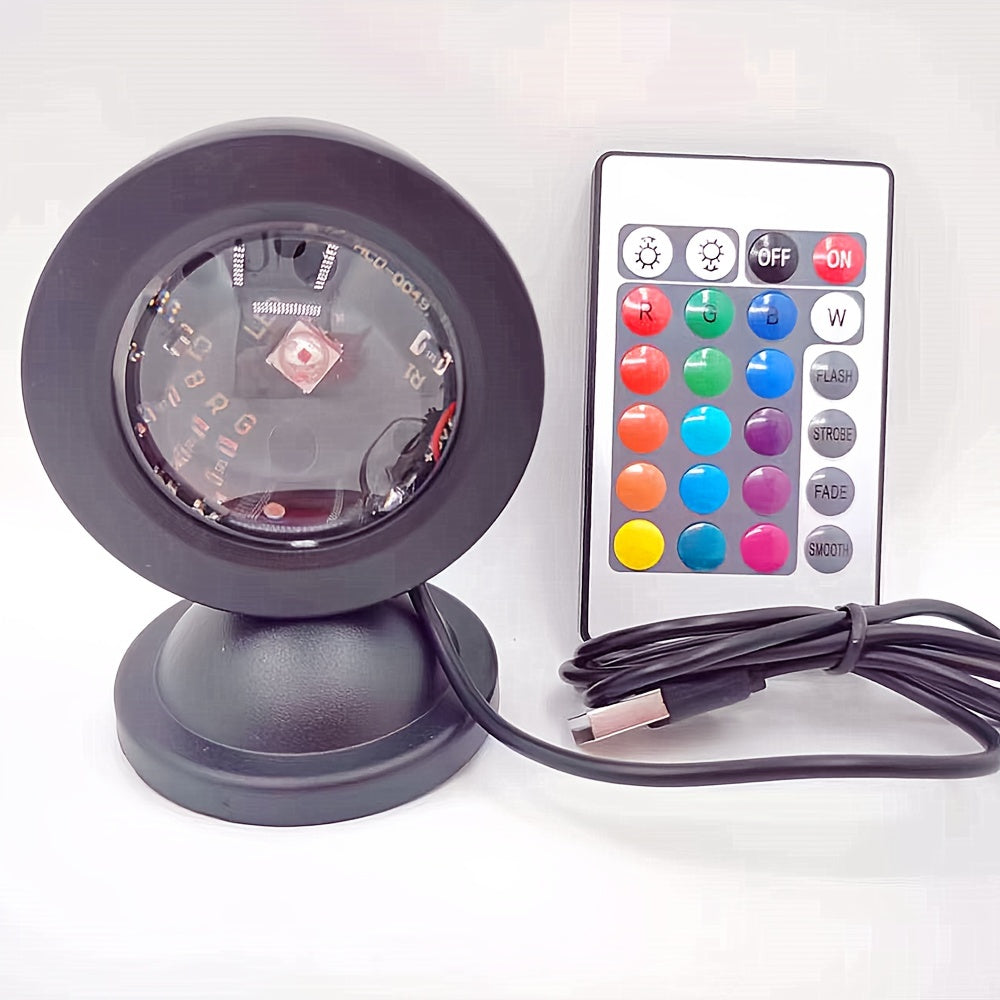 Gyrasol - Sunset Projection Lamp with 16 Colors and Remote Control