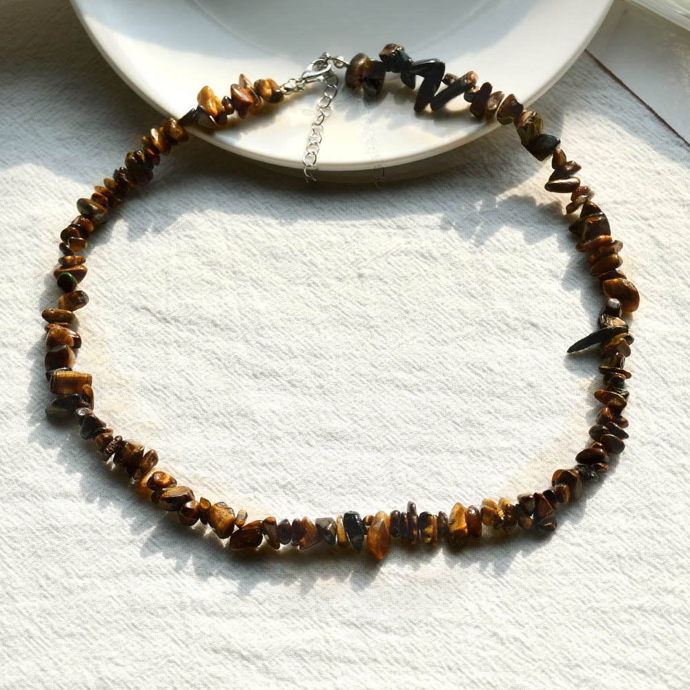 Collier Cristaux Polis Lina - Beauté Naturelle