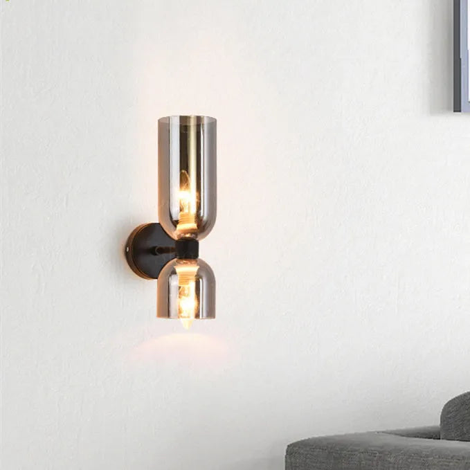 DuoGlow - Modern Glass Wall Sconce for Contemporary Interiors