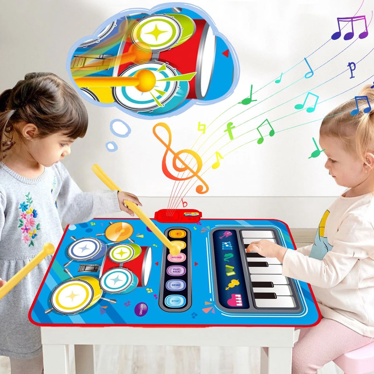 SoundPlay Mat – Tapis Musical Créatif Enfants