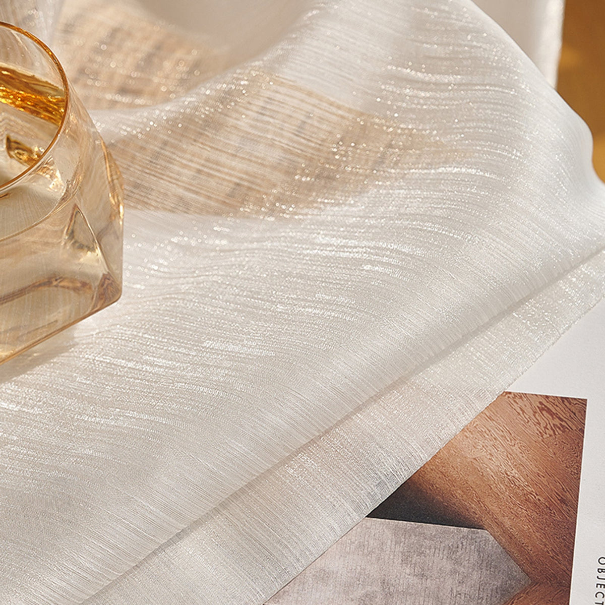 WeaveGlam Curtains - Sheer Woven Curtains for Modern Interiors
