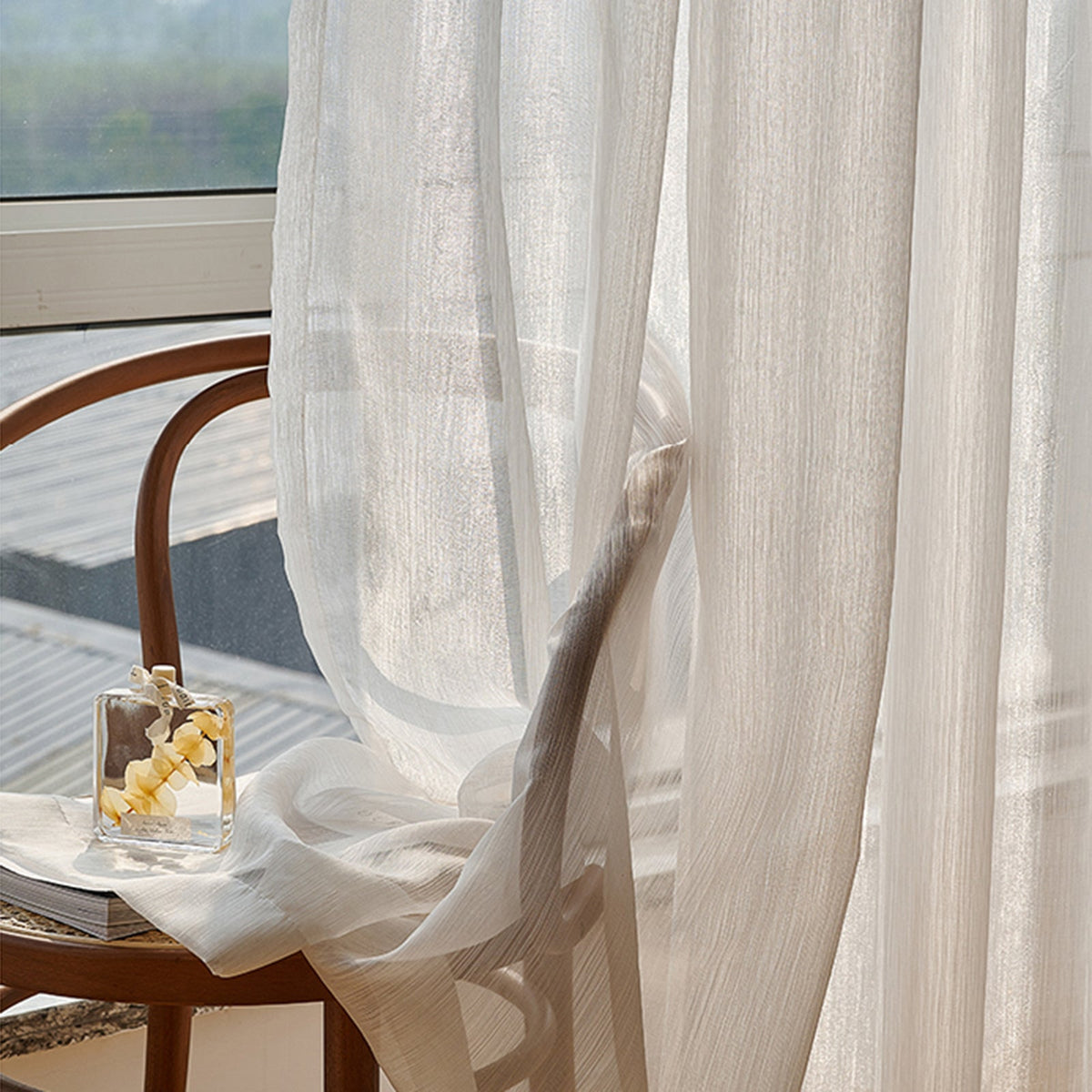 WeaveGlam Curtains - Sheer Woven Curtains for Modern Interiors