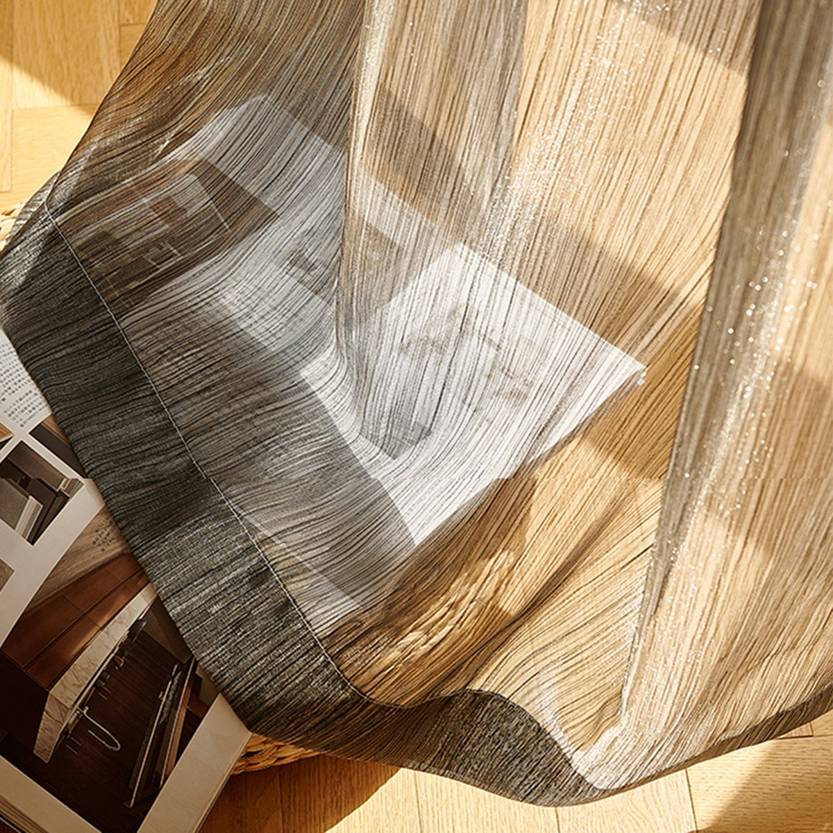 WeaveGlam Curtains - Sheer Woven Curtains for Modern Interiors