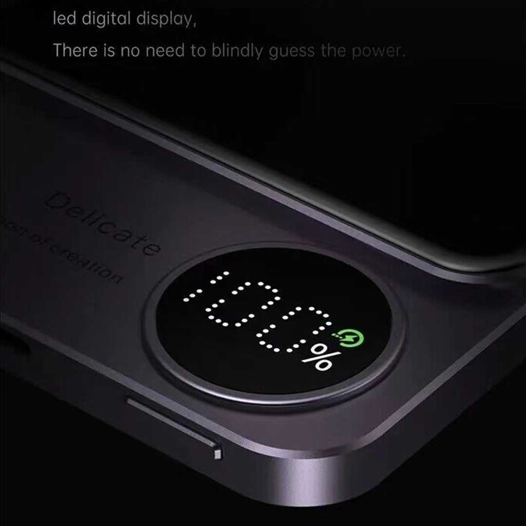MagneticPulse Charger - Chargeur Magnétique Slim 5000 mAh