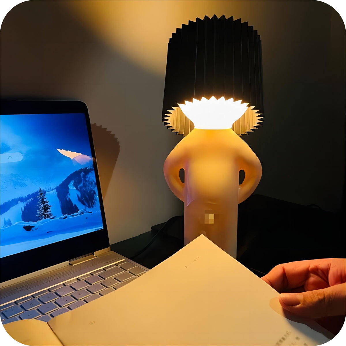 WackyLamp - Playful Design Cordless LED Lamp for Any Room