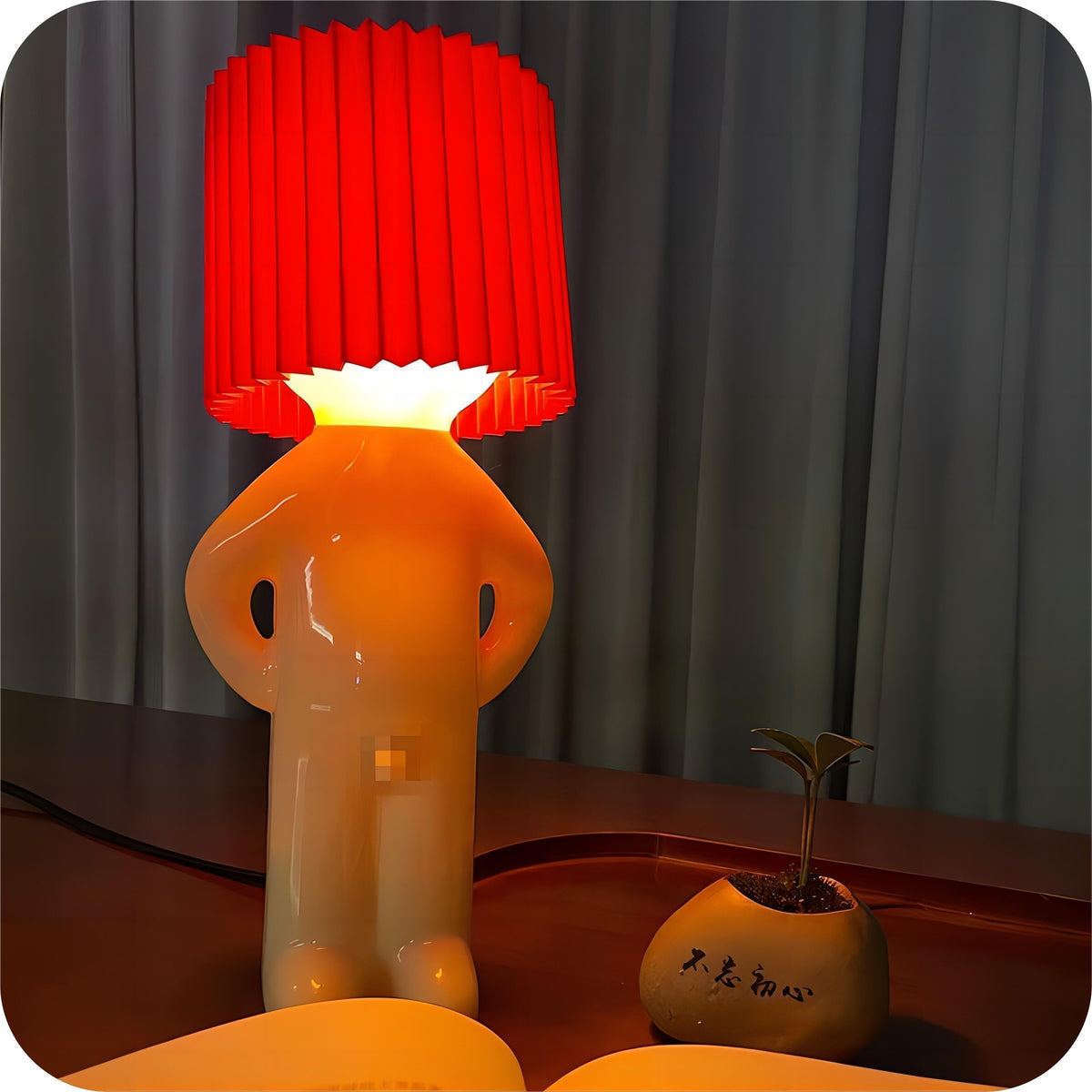 WackyLamp - Playful Design Cordless LED Lamp for Any Room