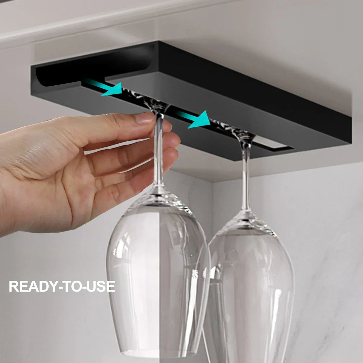 EnoRack - Elegant Space-Saving Wine Glass Rack