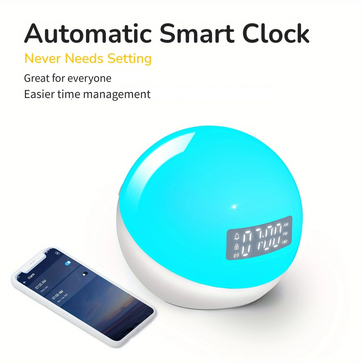 WakeLight - Sunrise Simulator Smart Alarm Clock