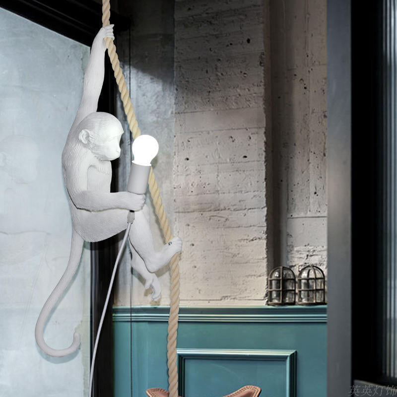 MonkeyMagic Light - Playful Art Deco Monkey Lamp