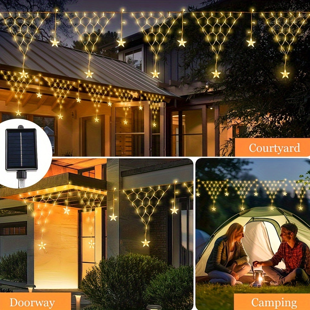 SolarTwinkle - 162 LED Solar Fairy Lights for the Garden