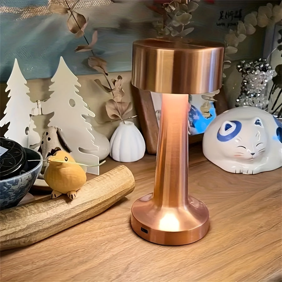 AuroraDesk - Rechargeable USB Touch LED Desk Lamp