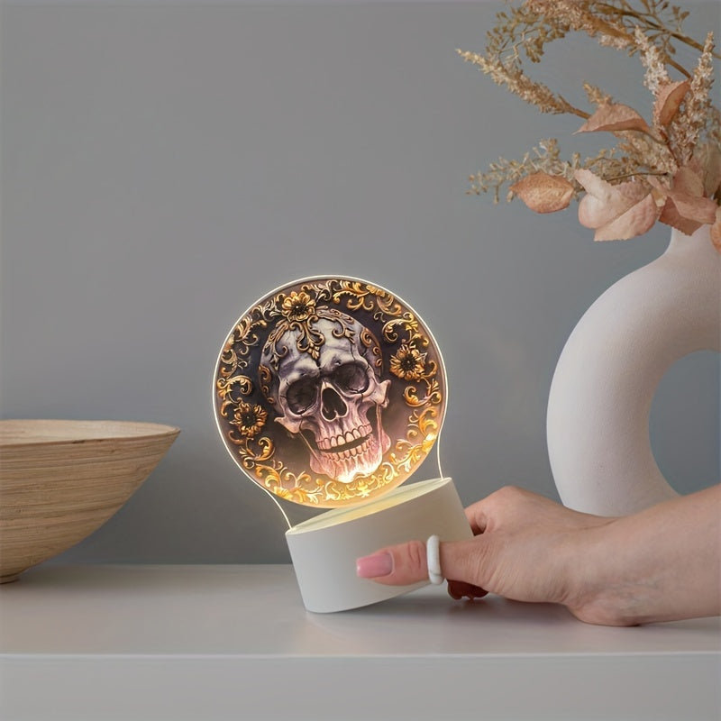 LumiSkull - USB Skull Table Lamp