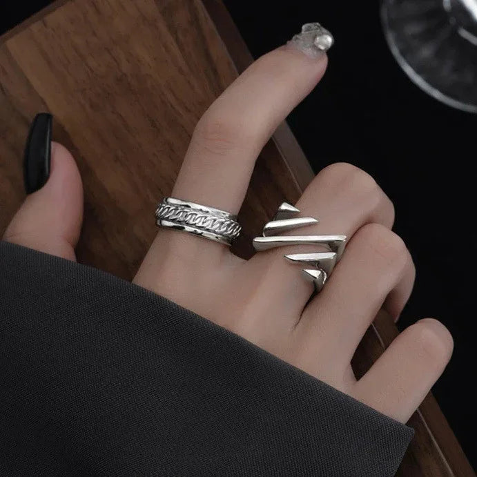 Amaris - Bague multicouche torsadée à l'esprit avant-garde