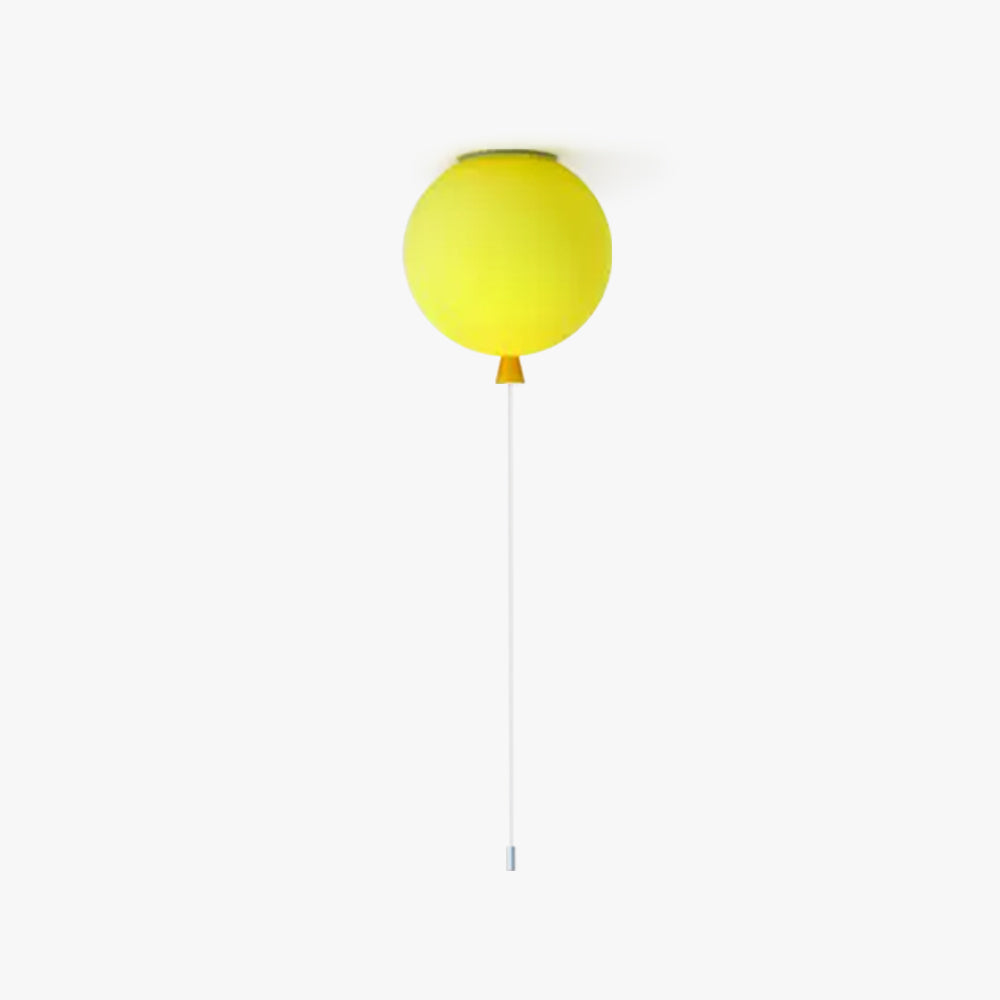 BalloonGlow Pendant - Colorful LED Balloon Light for Bedrooms