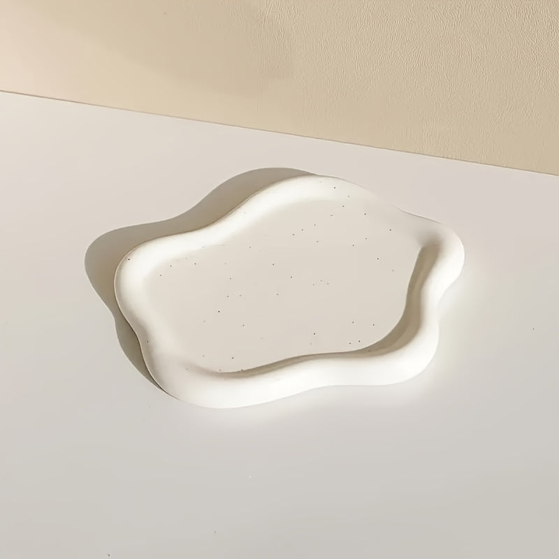CloudTray - Cloud-Shaped Ceramic Jewelry Dish