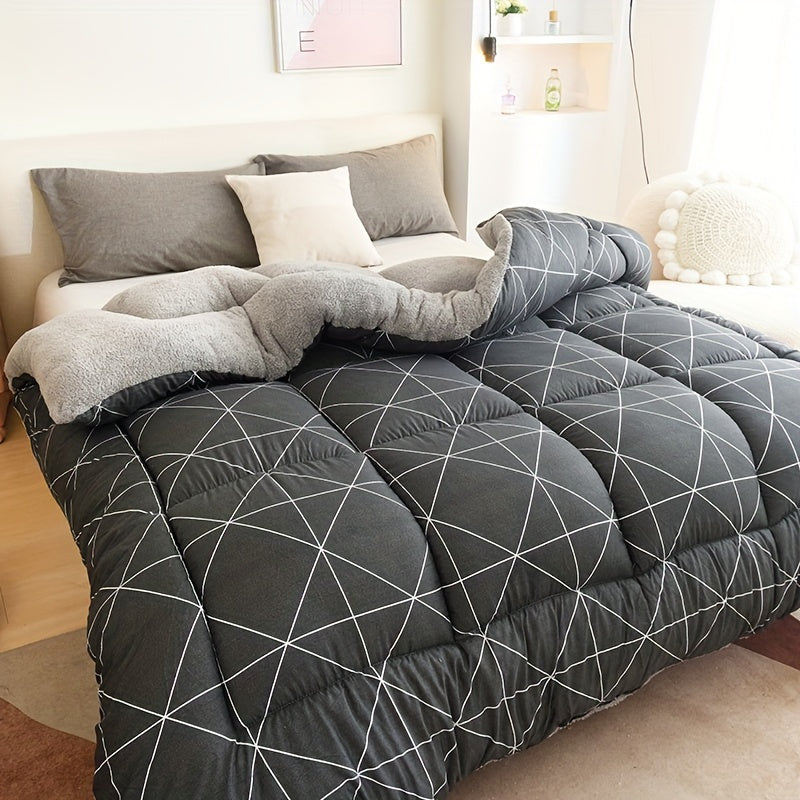LoftWeave - Reversible All-Season Duvet with Geometric Patterns
