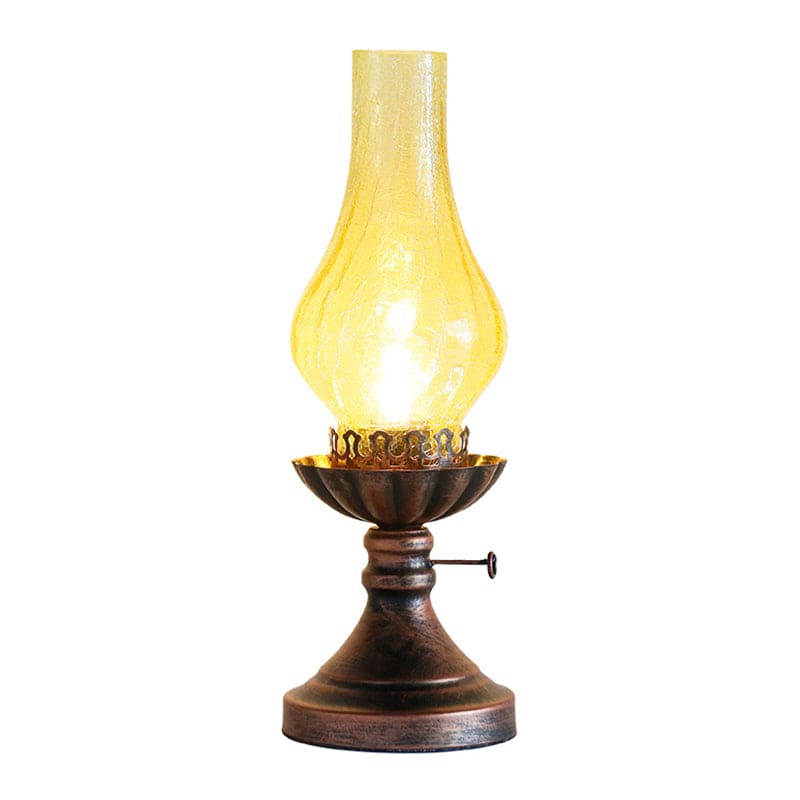 GlowThijs - Retro Crackled Glass Ambient Lamp