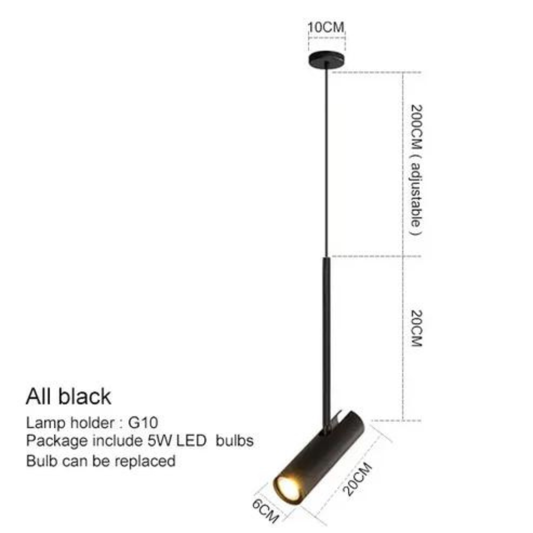 LumaVeil - Elegant LED Pendant Light for a Bedroom Full of Ambiance