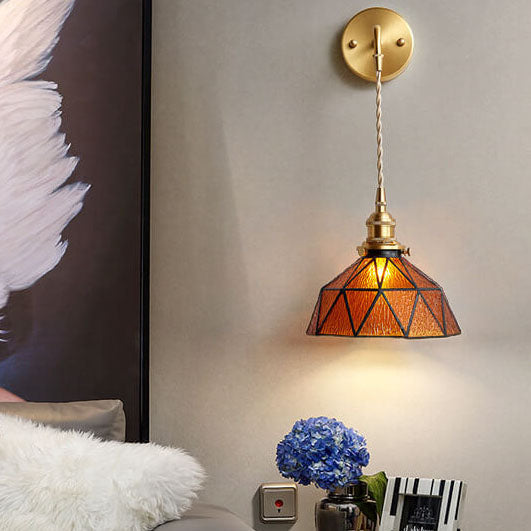 Aquarius - Elegant Wavy Glass Wall Sconce