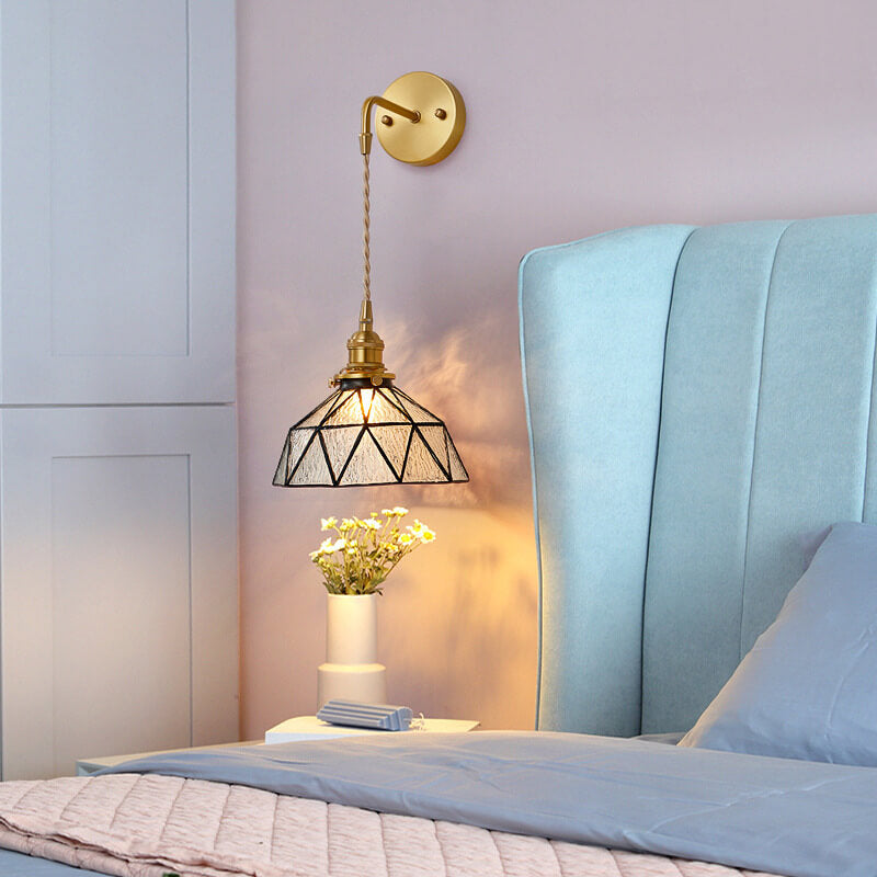 Bilwave - Wavy Glass Wall Sconce with Modern, Calming Design