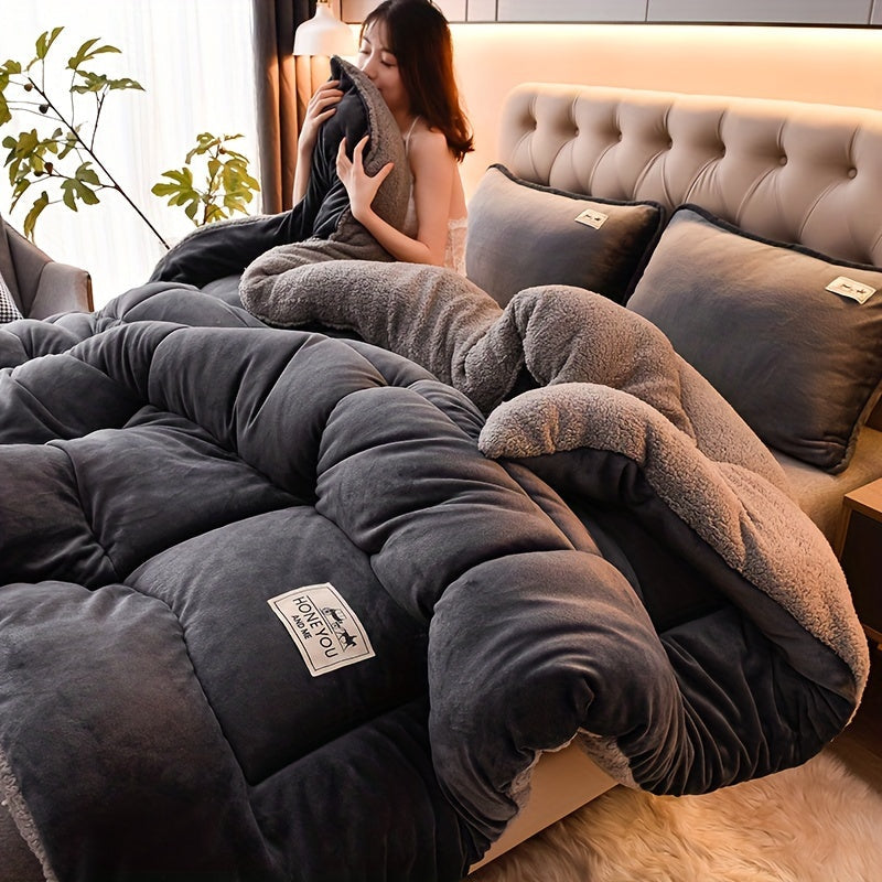 PlumeSnug - Soft Sherpa Fleece Throw Blanket for Ultimate Comfort
