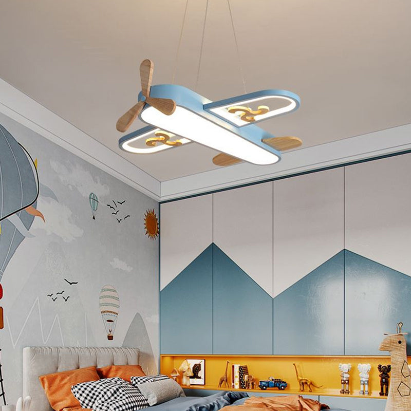 Air Lightplane - Elegant Cream Pendant Light for a Cozy Country Interior