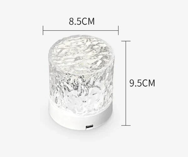 AuraGlow - Lampe LED d'ambiance sans fil avec télécommande