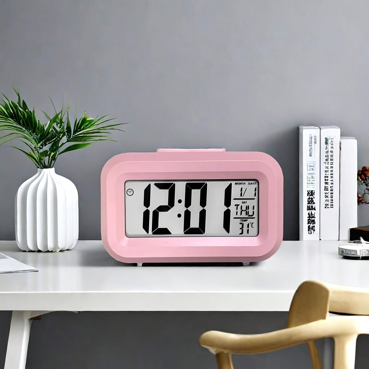 Oclarion - Elegant Digital Alarm Clock with LED Backlight