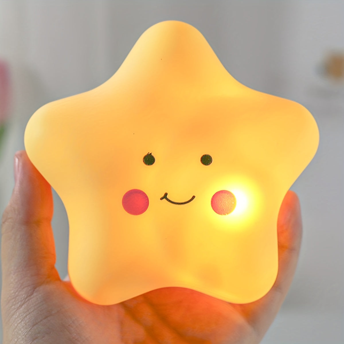 Tystella - Pentagram LED Night Light for Kids' Bedroom