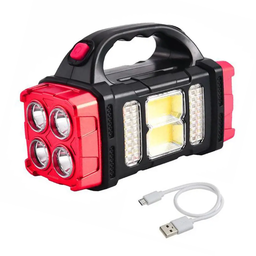 SolarBeam - Lampe d'urgence solaire 3 en 1