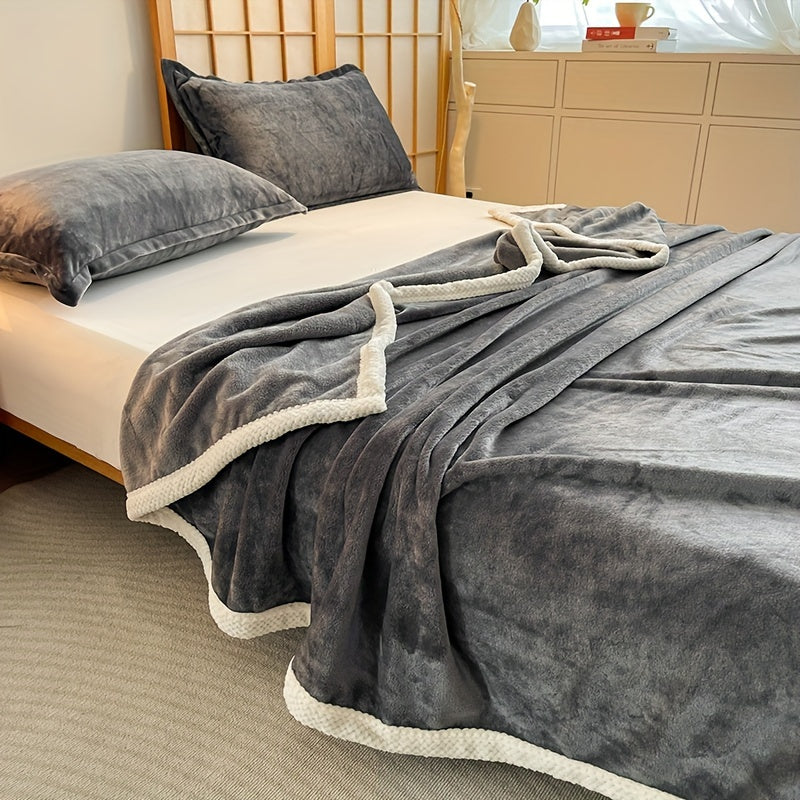LuxuryFleece - Reversible Double-Sided Fleece Blanket