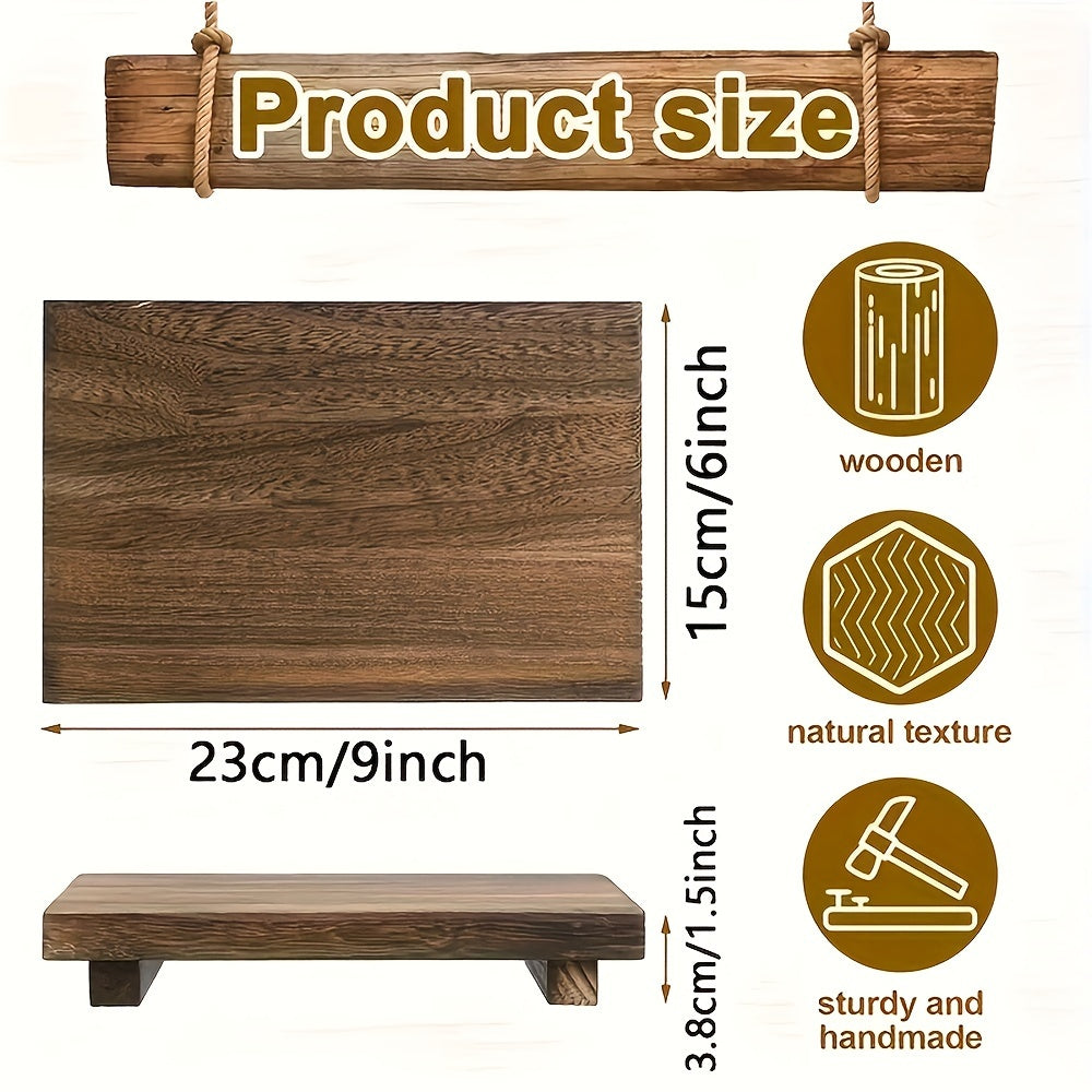 Rustic Elegance - Handmade Wooden Vanity Countertop