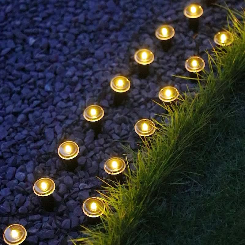 Vostrail - Solar LED Pathway Light for Garden and Driveway
