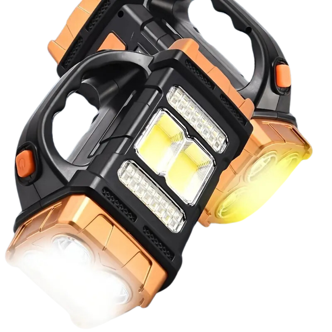 SolarBeam - Lampe d'urgence solaire 3 en 1