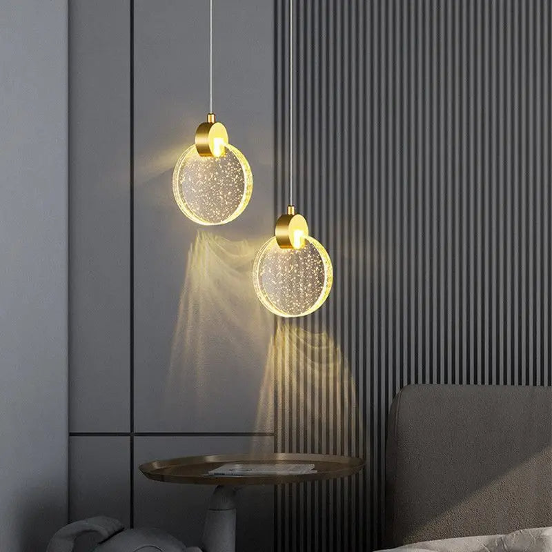 RayonsD'Or - Elegant Glass Ceiling Light
