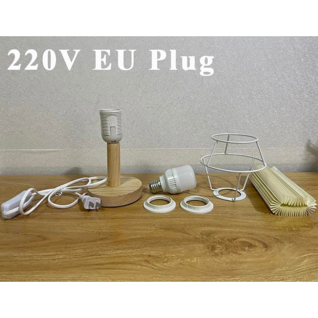 Pleat Table Lamp - Foldable LED Design Lamp for a Unique Touch