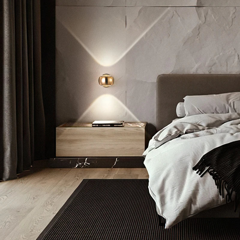 LumièreArt - Elegant Wall Sconce with Adjustable Lighting