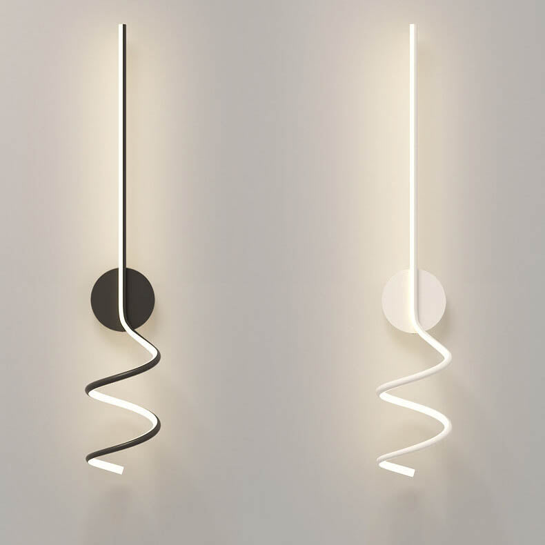 GlowWave - Applique Murale LED au Design Arque Moderne
