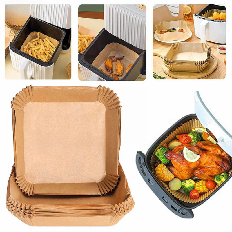 AirFryClean Paper - Non-Stick Air Fryer Cooking Paper