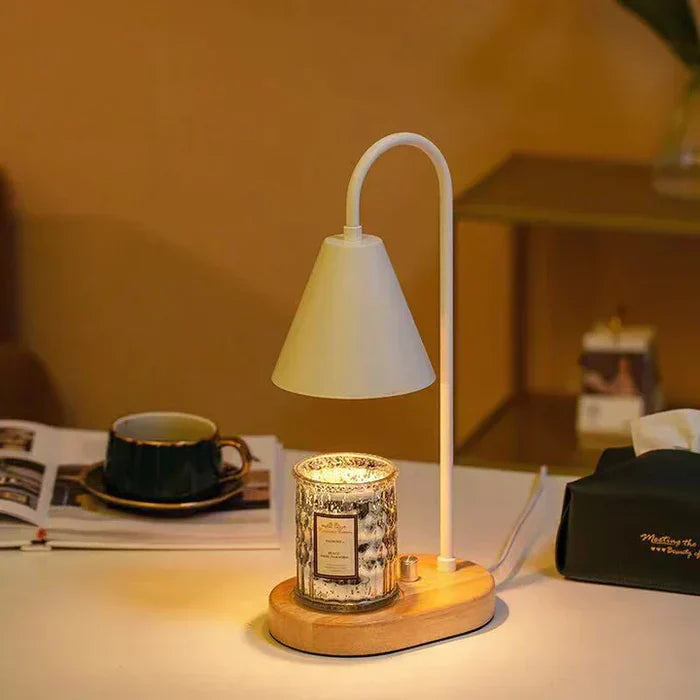 LumiFlare - Chauffe-bougie enchanteur pour soirées