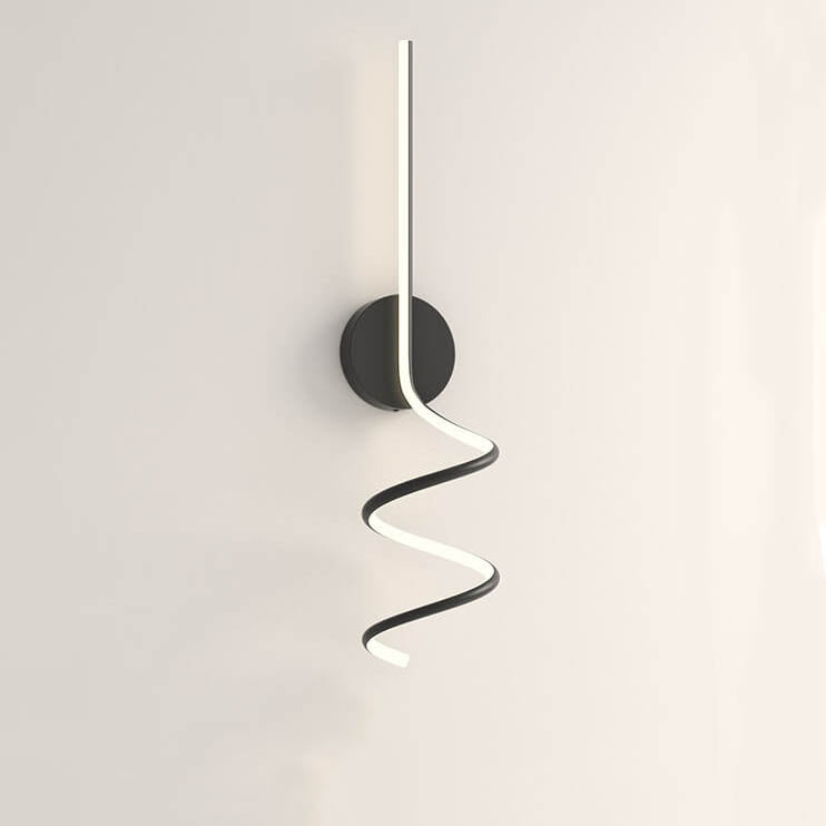 GlowWave - Applique Murale LED au Design Arque Moderne