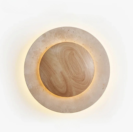 ZenGlow Wall Lamp - Applique murale wabi-sabi minimaliste